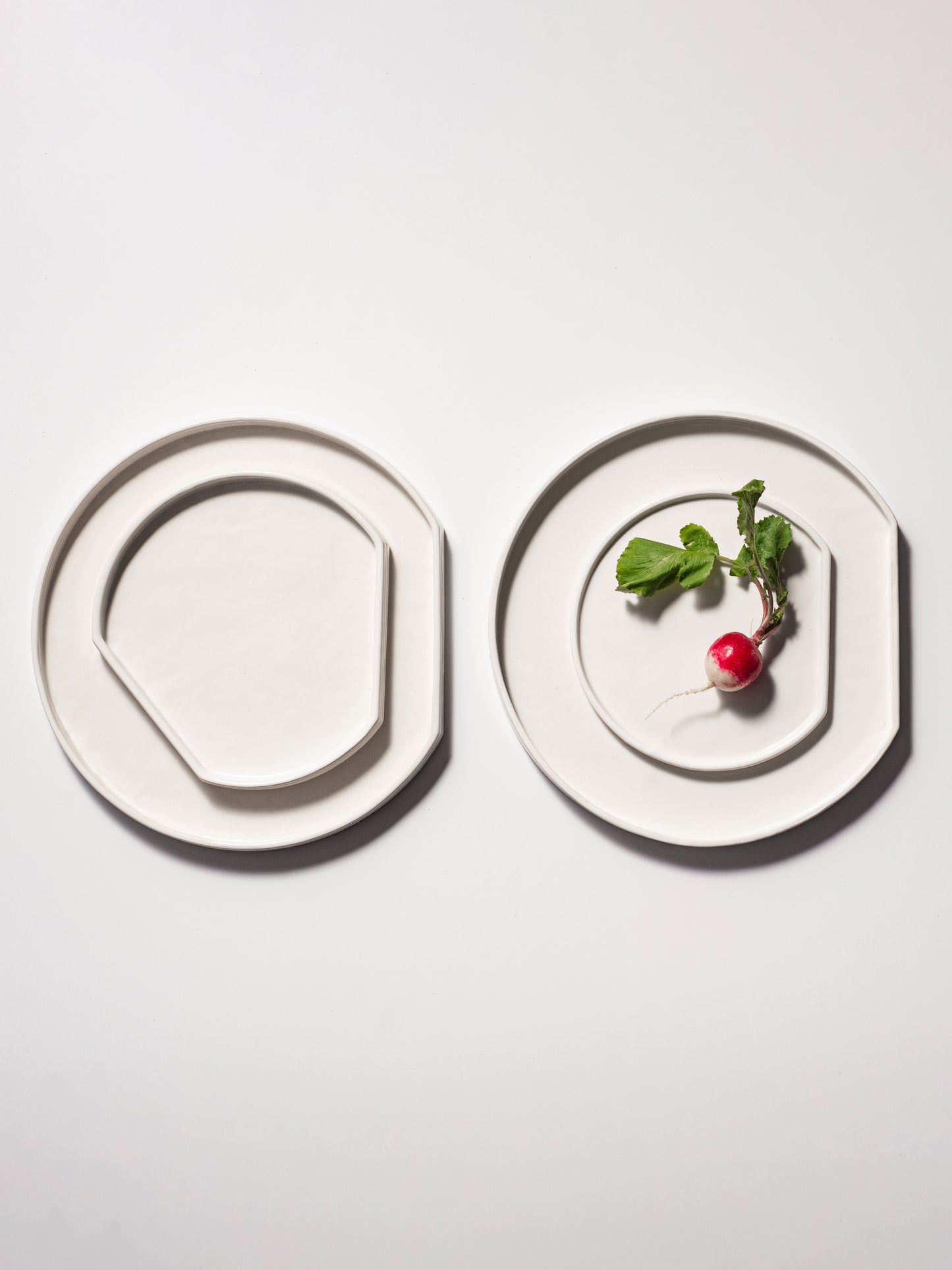 Trimmed plate 26 cm