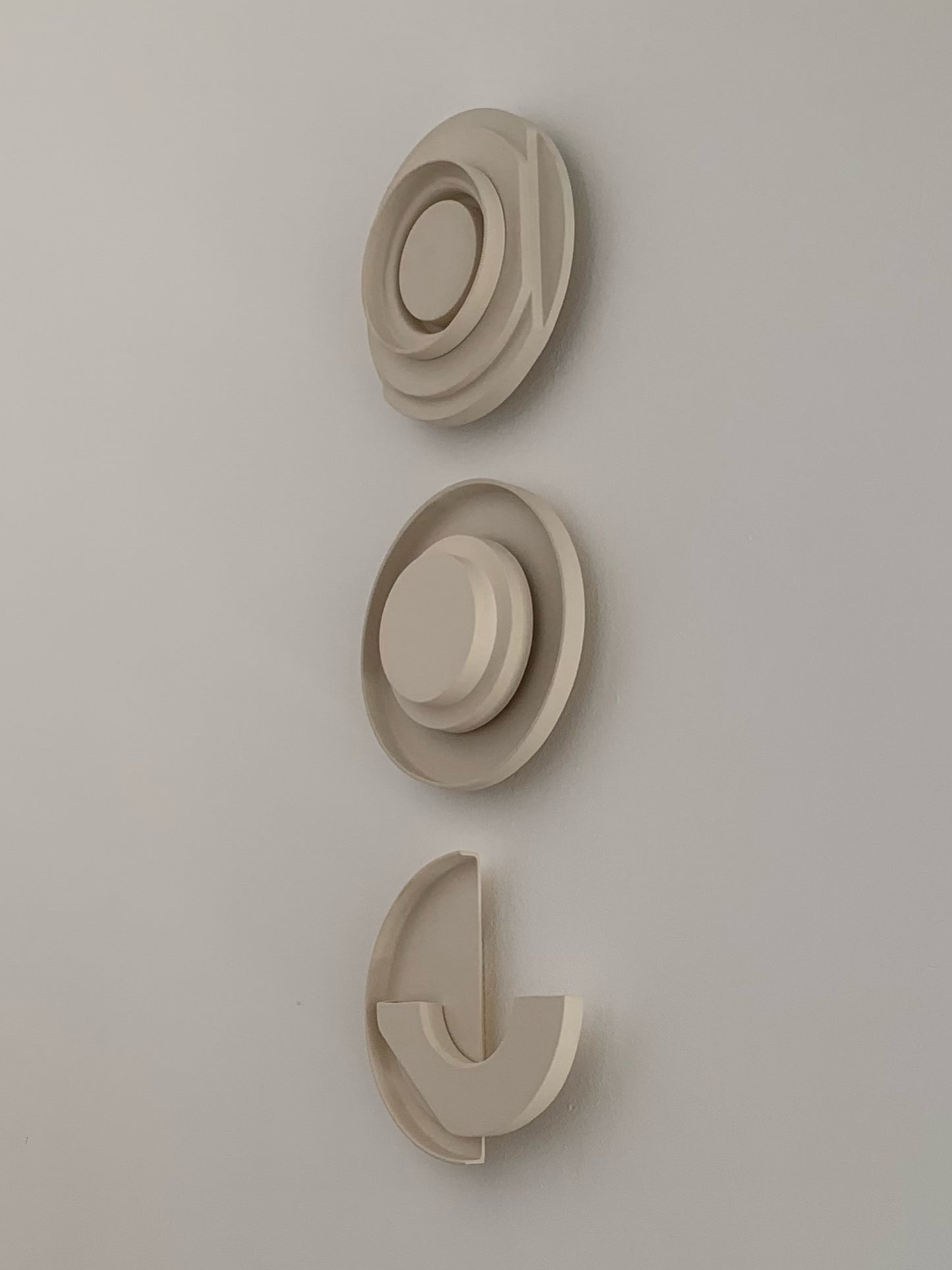 Ceramic Wall Trio - made to order