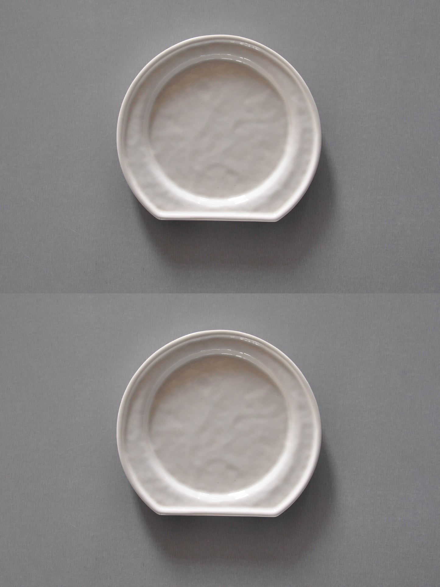 Set of 2 Trimmed Plates 17 cm - Character Marks - 50% Off